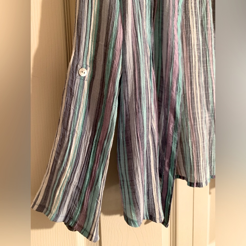 Ruby Rd Size XL striped button down top - Picture 6 of 6